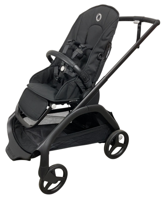 Shop Bugaboo Dragonfly Stroller, Black, 2023, Midnight Black, Desert Taupe at GoodBuy Gear