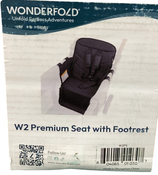 Shop Wonderfold Premium Seat With Footrest, W2 Series at GoodBuy Gear
