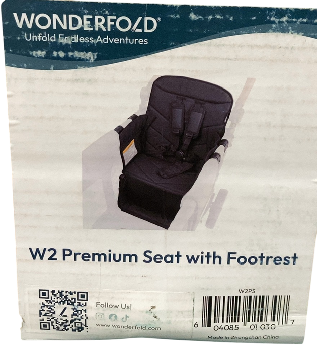 Shop Wonderfold Premium Seat With Footrest, W2 Series at GoodBuy Gear