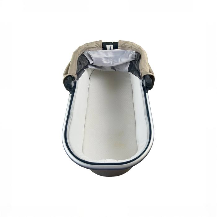 Shop UPPAbaby V2 Bassinet, Declan (Oat Mélange) at GoodBuy Gear
