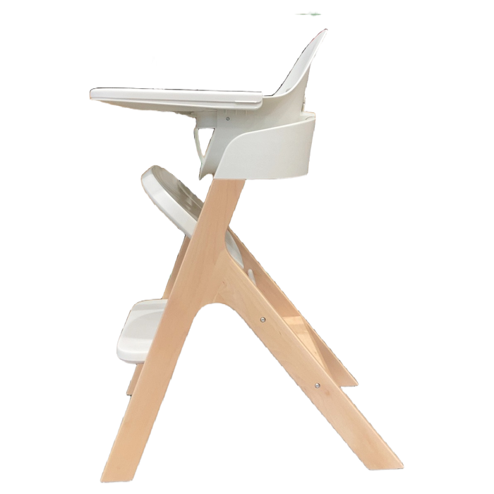 Shop Mockingbird High Chair, Natural Beech, White at GoodBuy Gear