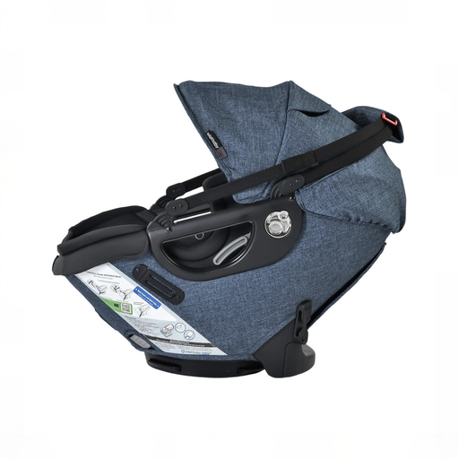 Shop Orbit Baby G5+ Infant Car Seat With Base, 2025, Melange Navy at GoodBuy Gear