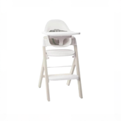 Shop Mockingbird High Chair, Cloud Washed Beech, White at GoodBuy Gear