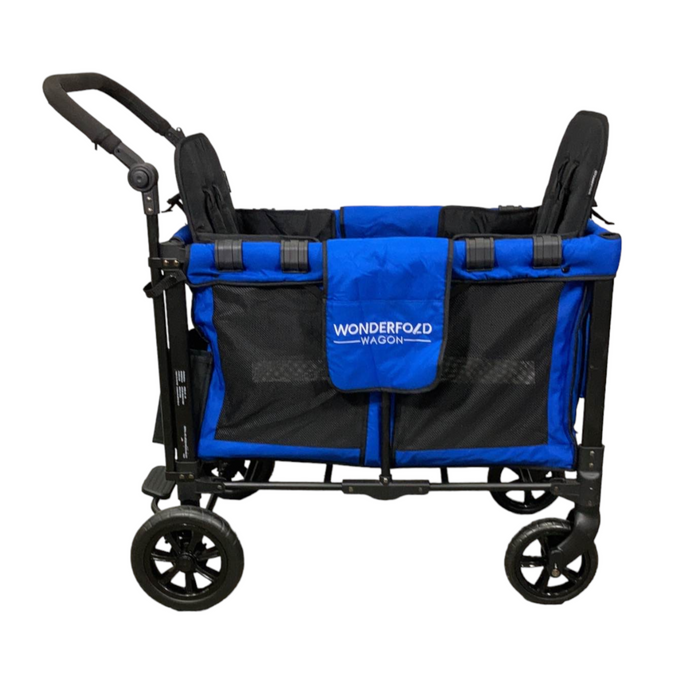 Wonderfold W2 Original Multifunctional Double Stroller Wagon, 2021, Blue