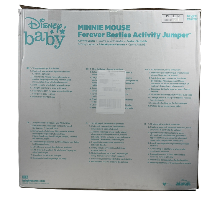 Shop Bright Starts Activity Jumper, Disney Baby Minnie Mouse Forever Besties at GoodBuy Gear