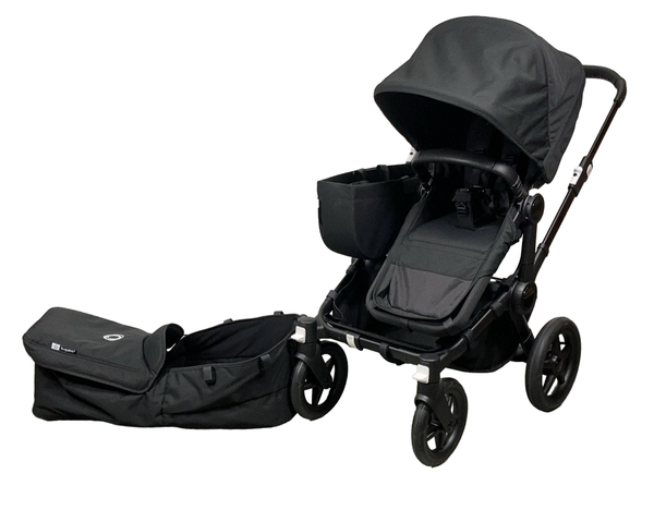bugaboo donkey all black duo Bugaboo Donkey 5 Stroller Mono, 2024, Black, Midnight Black