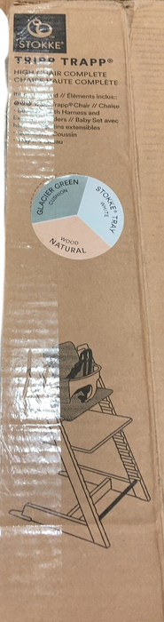 Shop Stokke Tripp Trapp Complete High Chair, 2, Glacier Green, Natural at GoodBuy Gear
