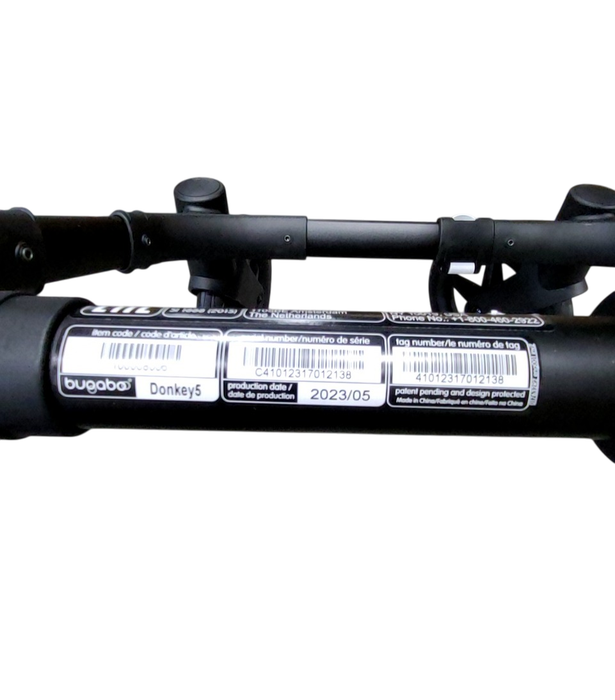 Shop Bugaboo Donkey 5 Mono Stroller, Black, 2023, Midnight Black, without Canopy at GoodBuy Gear