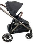 Shop Cybex Gazelle S Modular Stroller, 2024, Moon Black, Taupe Frame at GoodBuy Gear