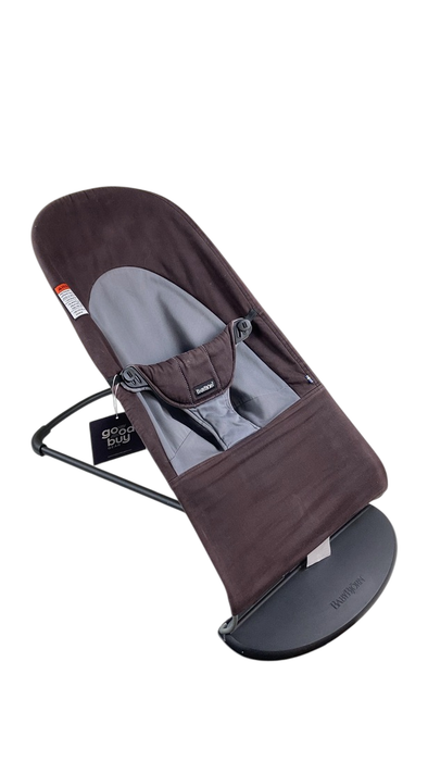 Shop BabyBjorn Bouncer Balance, Black Frame, Black/Dark Gray at GoodBuy Gear