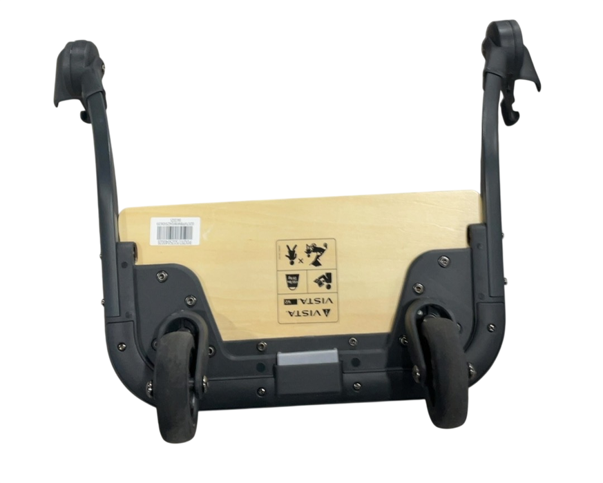 Shop UPPAbaby VISTA PiggyBack Ride-Along Board (2015+), Natural Wood/Black at GoodBuy Gear
