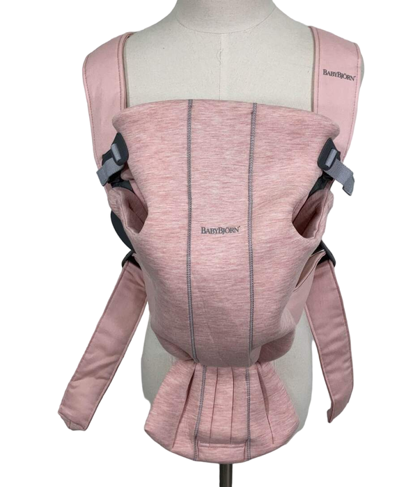 BabyBjorn Baby Carrier Mini, Light Pink 3D Jersey