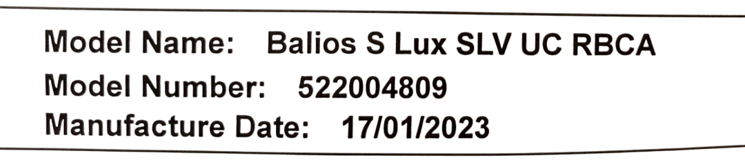 Shop Cybex Balios S Lux Stroller, 2023, Ocean Blue, Silver at GoodBuy Gear