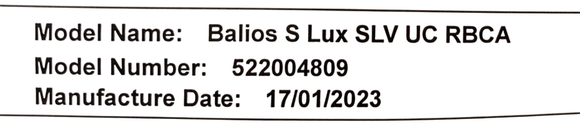 Shop Cybex Balios S Lux Stroller, 2023, Ocean Blue, Silver at GoodBuy Gear