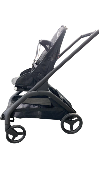 Shop Bugaboo Dragonfly Stroller, 2023, Black, Midnight Black, No Canopy at GoodBuy Gear