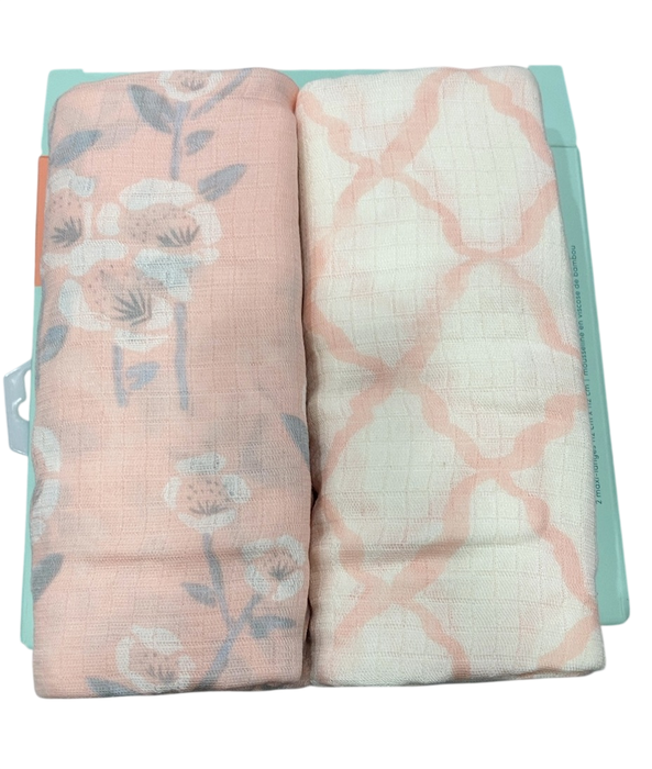 Shop Aden + Anais Silky Soft Swaddles, 2 Pack, Stencil at GoodBuy Gear
