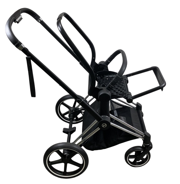 Shop Cybex PRIAM Stroller Frame And Seat, 2019, Chrome/Black at GoodBuy Gear