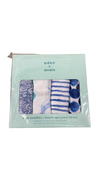 Shop Aden + Anais Cotton Muslin Swaddle, 4 Pack, 47" x 47", Cotton Muslin, Seafaring at GoodBuy Gear