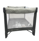 Shop Baby Trend Comet Quick-Fold Playard with Hanging Bassinet, Gray at GoodBuy Gear