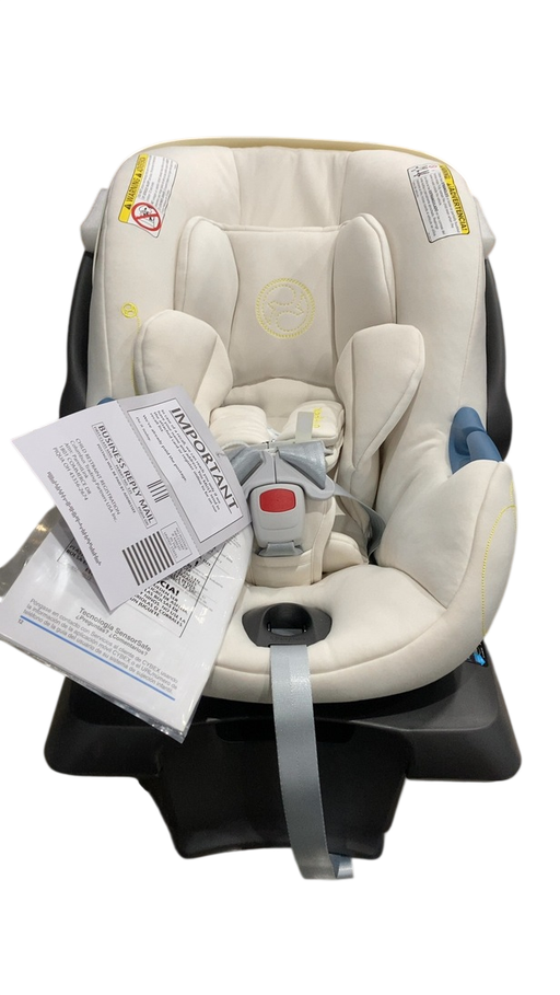 Shop Cybex Aton G Infant Car Seat, 2024, Seashell Beige at GoodBuy Gear