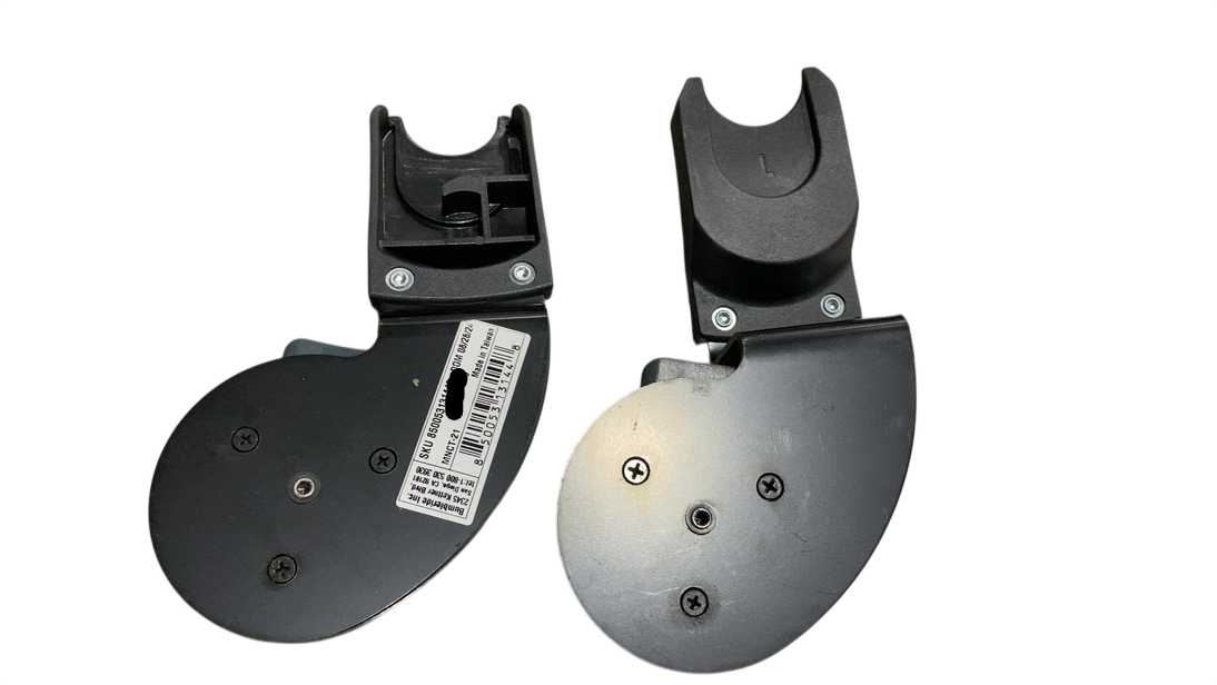 Shop Bumbleride Indie Twin Car Seat Adapters Set for Nuna/Cybex/Maxi Cosi/Clek, Black at GoodBuy Gear