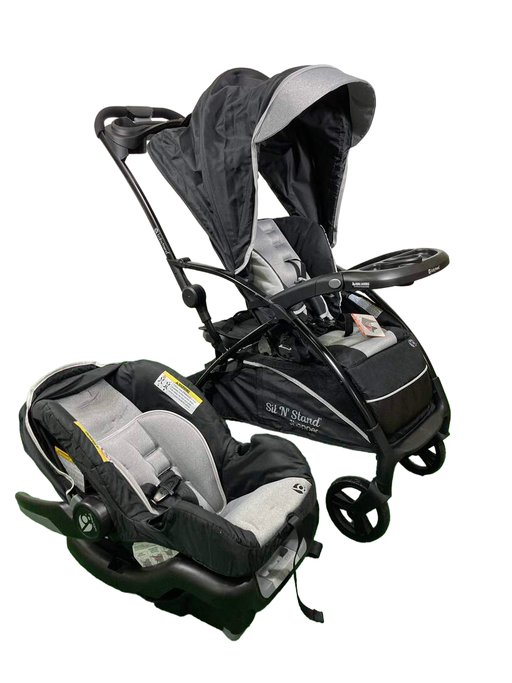 Shop Baby Trend Sit N Stand Shopper Stroller Travel System, 2021, Moondust at GoodBuy Gear