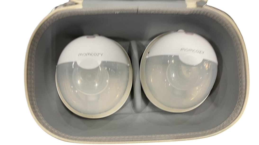 Shop Momcozy All-in-one M5 Double Wearable Breast Pump, Lilac at GoodBuy Gear