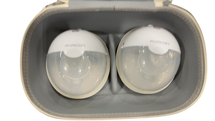 Shop Momcozy All-in-one M5 Double Wearable Breast Pump, Lilac at GoodBuy Gear