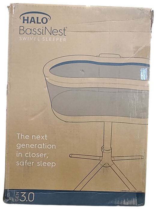 Shop Halo Bassinest Swivel Sleeper 3.0, Grey at GoodBuy Gear