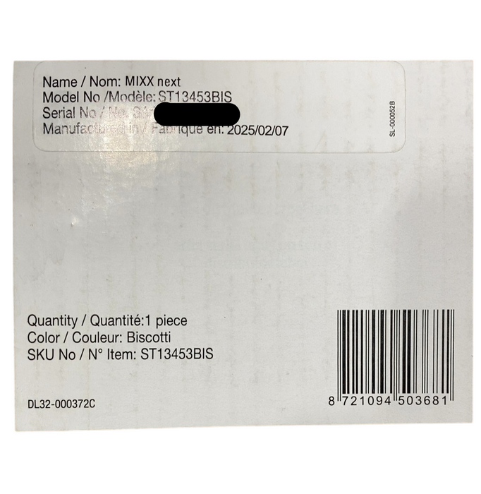 Shop Nuna MIXX Next Stroller, 2025, Biscotti at GoodBuy Gear