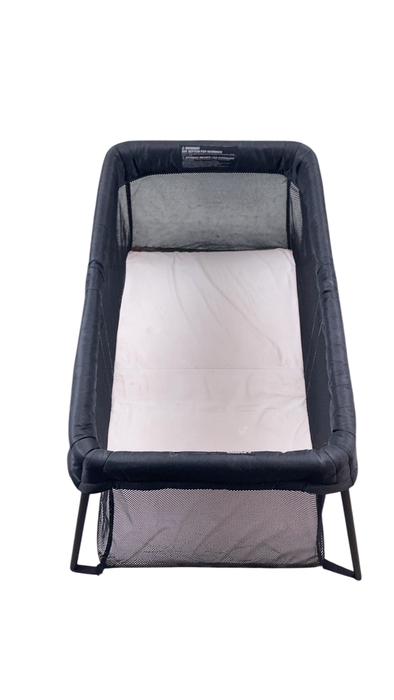 Shop BabyBjorn Travel Crib Light Bundle with Fitted Sheet, Black at GoodBuy Gear