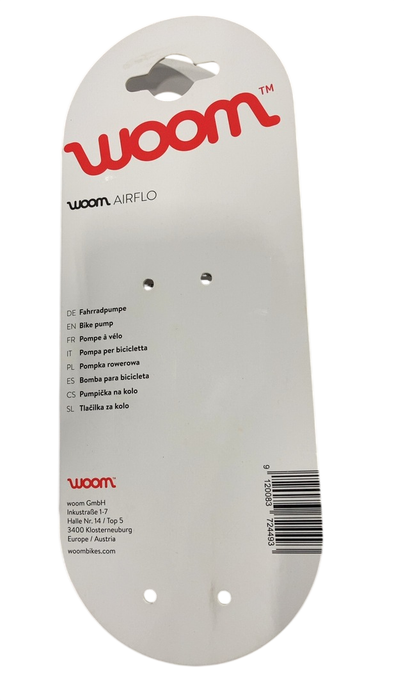 Shop Woom AIRFLO Bike Pump, Aluminum/Wood at GoodBuy Gear