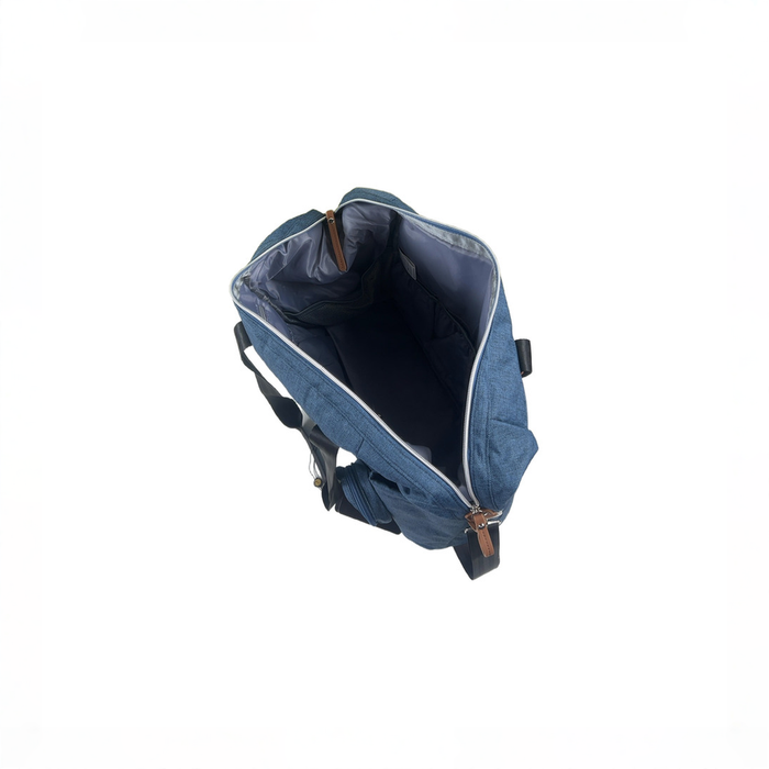 Shop Dikaslon Diaper Bag Tote, Navy Blue at GoodBuy Gear