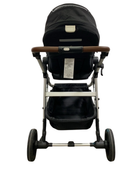 Shop Mockingbird Single to Double 2.0 Stroller, 2024, Black, Silver With Penny Leather, Windowpane at GoodBuy Gear