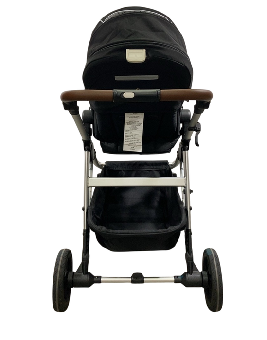 Shop Mockingbird Single to Double 2.0 Stroller, 2024, Black, Silver With Penny Leather, Windowpane at GoodBuy Gear