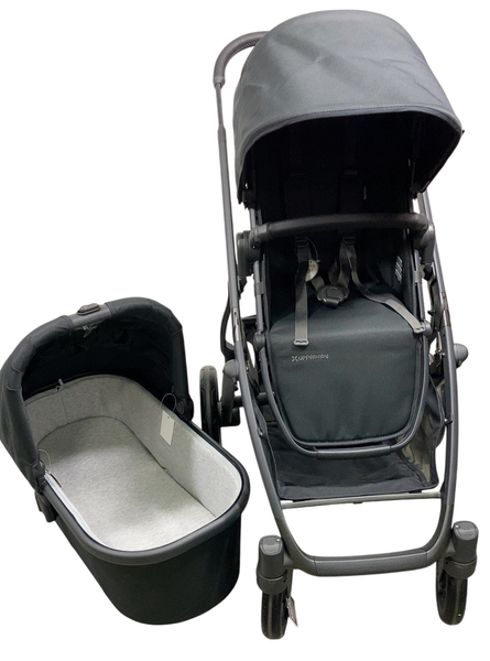 uppababy vista v2 jake charcoal UPPAbaby VISTA V2 Stroller, Jake (Black), 2023