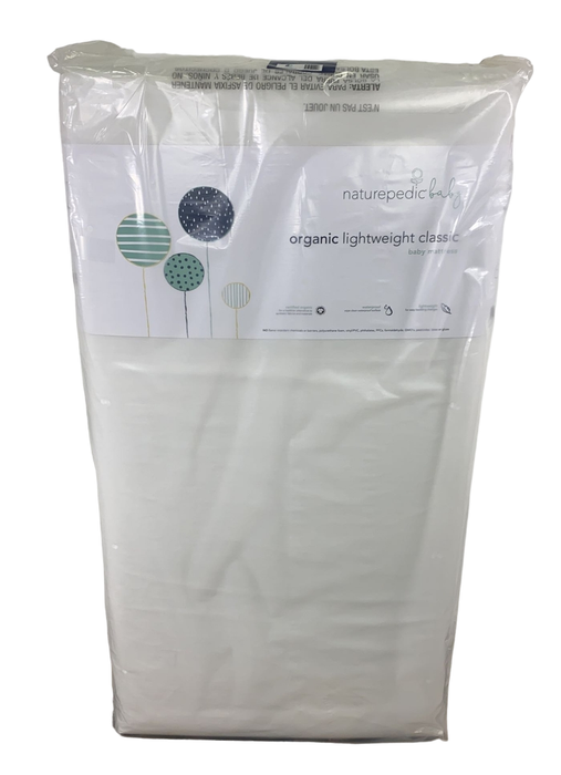 used Naturepedic Organic Lightweight Crib Mattress