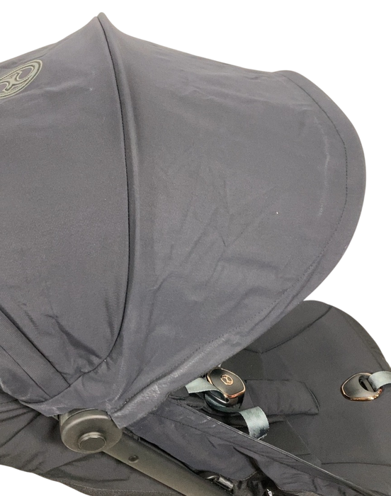 Shop Cybex Coya Stroller, 2023, Rose Gold, Sepia Black at GoodBuy Gear