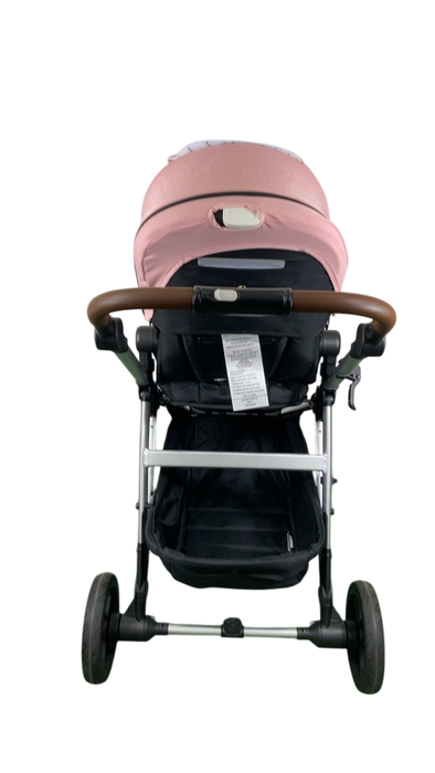 Shop Mockingbird Single 2.0 Stroller, 2025, Bloom, Silver With Penny Leather, Windowpane at GoodBuy Gear