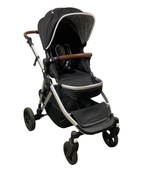 used Mockingbird Single to Double Stroller, 2022, Silver with Penny Leather, Windowpane, Black