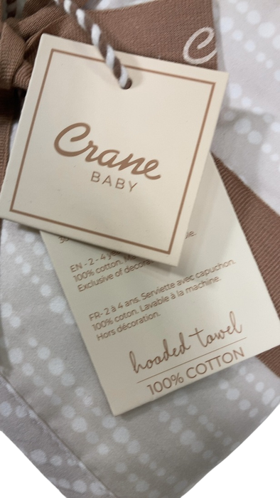 Shop Crane Baby Hooded Towel, Cove Dot at GoodBuy Gear
