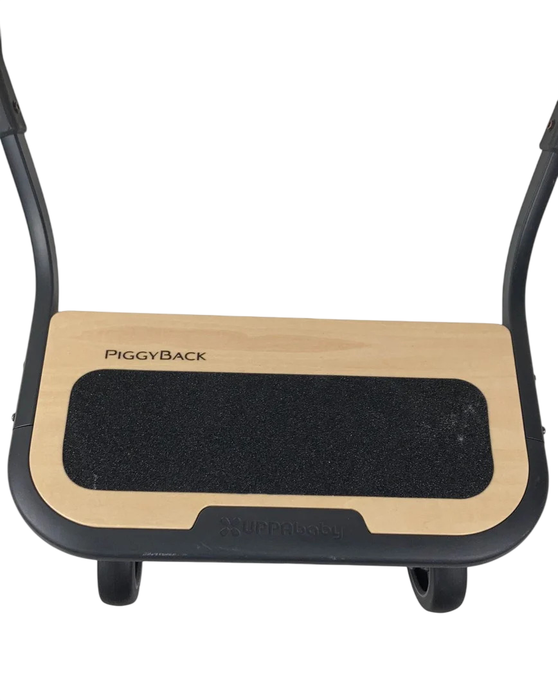Shop UPPAbaby VISTA PiggyBack Ride-Along Board (2015+), Natural Wood/Black at GoodBuy Gear