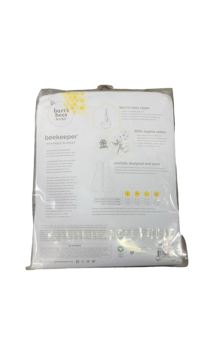 Shop Burt's Bees Baby Beekeeper Wearable Blanket, Large, 0.5 TOG (Lightweight), Rugby Stripe Grey at GoodBuy Gear