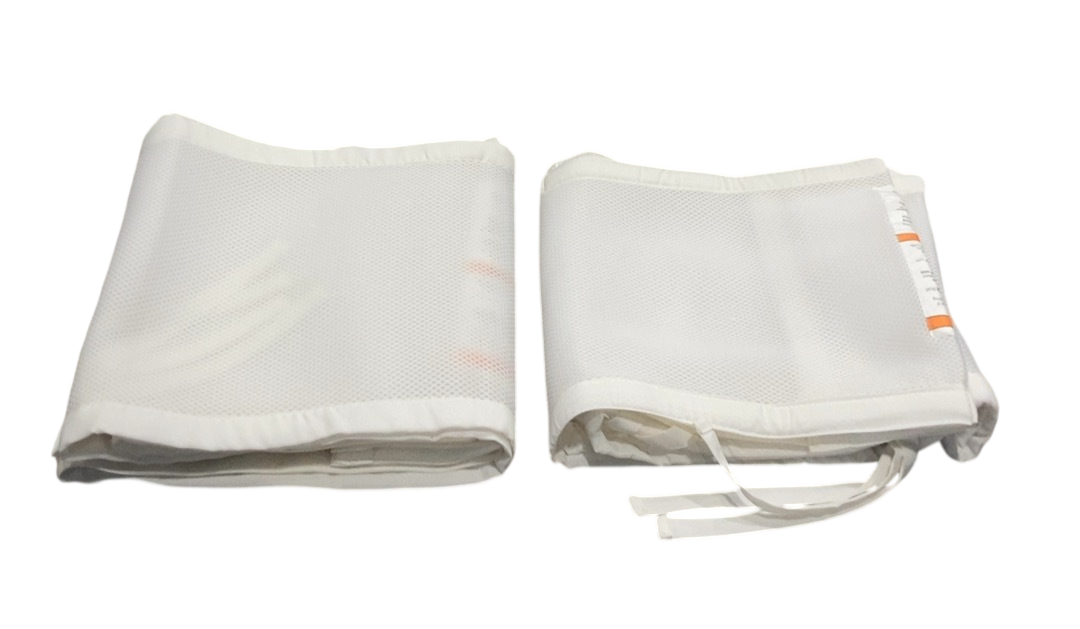 Shop Breathable Baby Mesh Crib Liner, Full Size/4 Sides, White at GoodBuy Gear