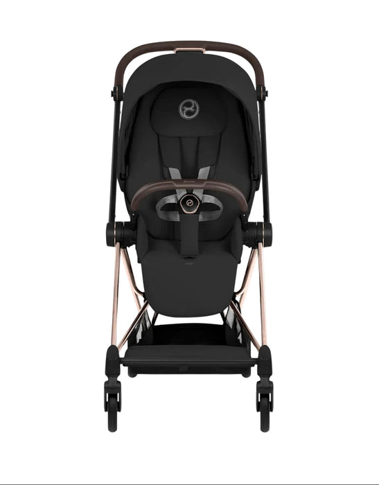 Shop Cybex MIOS Stroller, 2024, Rose Gold, Sepia Black at GoodBuy Gear