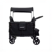 Shop Wonderfold W4 Luxe Pro Stroller Wagon, 2025, Jet Black at GoodBuy Gear