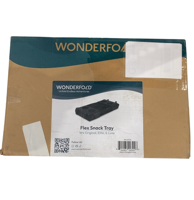 Shop Wonderfold Snack Tray, Black, W4 Flex Model at GoodBuy Gear