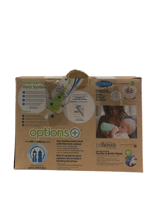 Shop Dr. Brown's Anti-Colic Wide Neck Glass Baby Bottle Gift Set at GoodBuy Gear