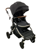 Shop Mockingbird Single to Double 2.0 Stroller, 2024, Black, Silver With Penny Leather, Windowpane at GoodBuy Gear