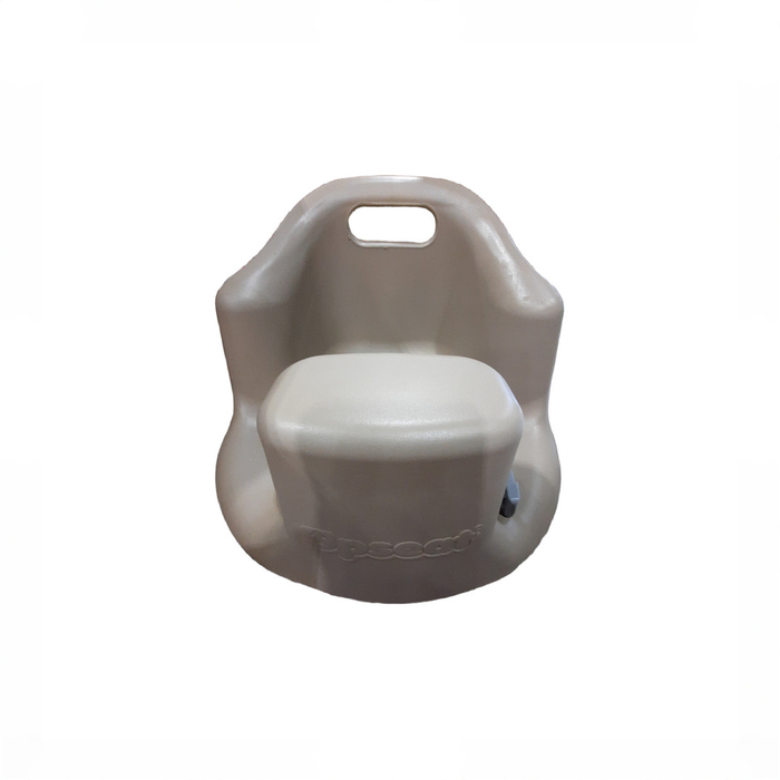 Shop Upseat Baby Floor & Booster Seat with Tray, Taupe at GoodBuy Gear